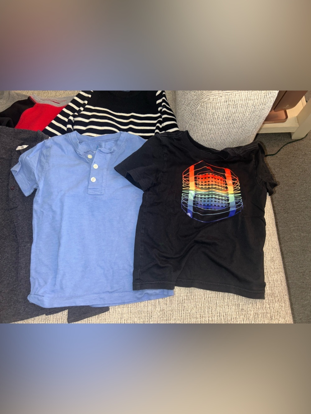 Lot of 10 short sleeve tops for boys 4/5 - Picture 9 of 16